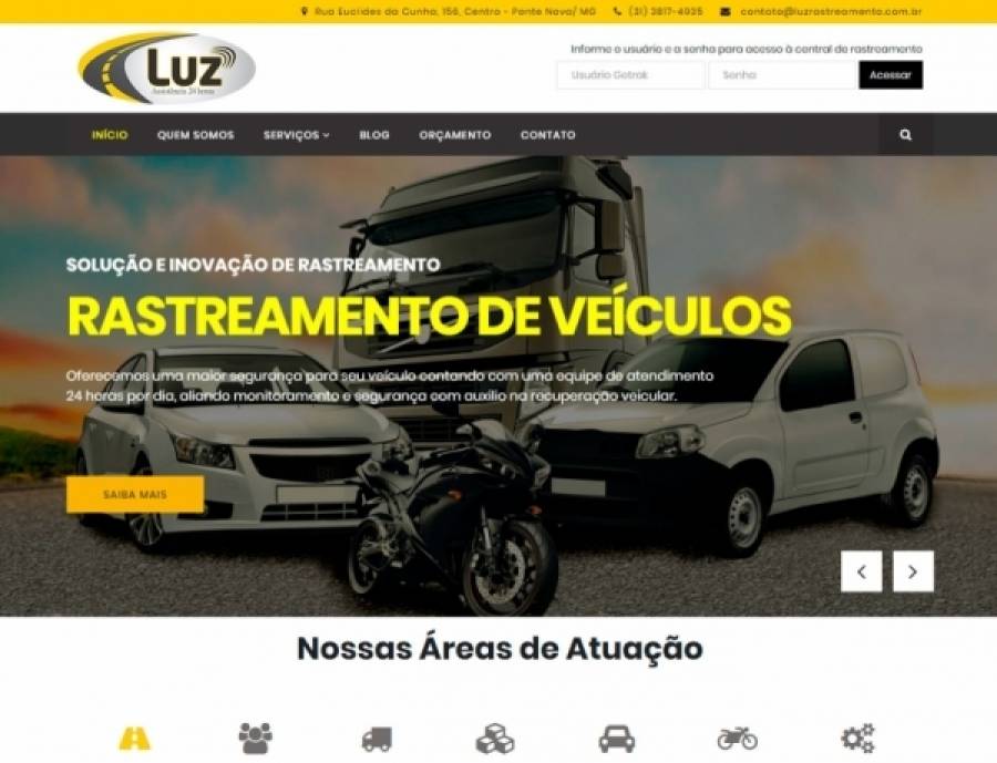 Luz Rastreamento